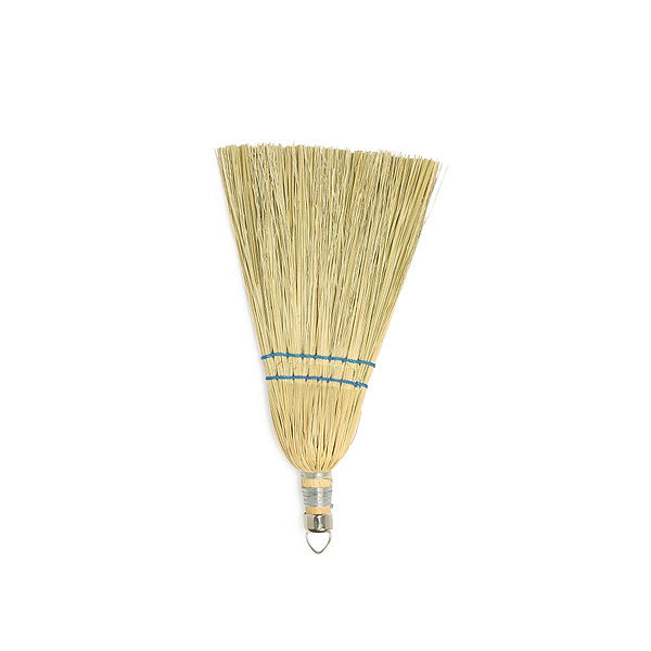 Carolina Mop Whisk Broom 2-Sew, 8" Sweep, Corn/Sotol Whisk 7500 5 lbs. Sold by the Dozen