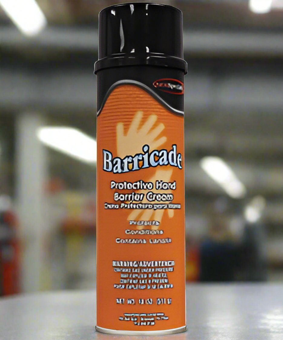 Questspeicalty BARRICADE keeps skin cleaner, minimizing cleanup time.