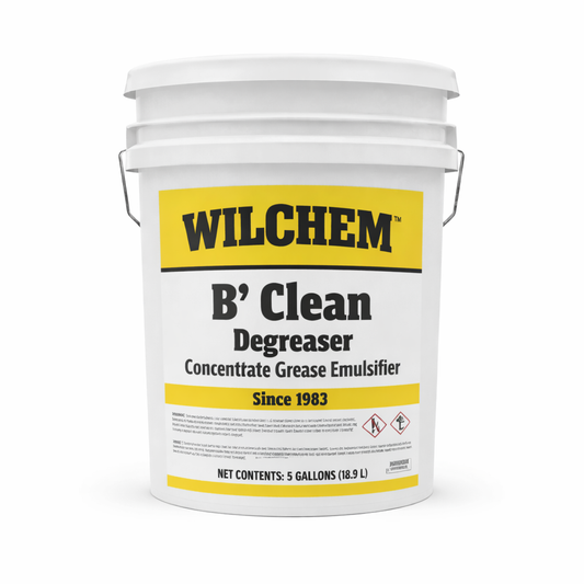 B' Clean Degreaser Concentrate Grease Emulsifier