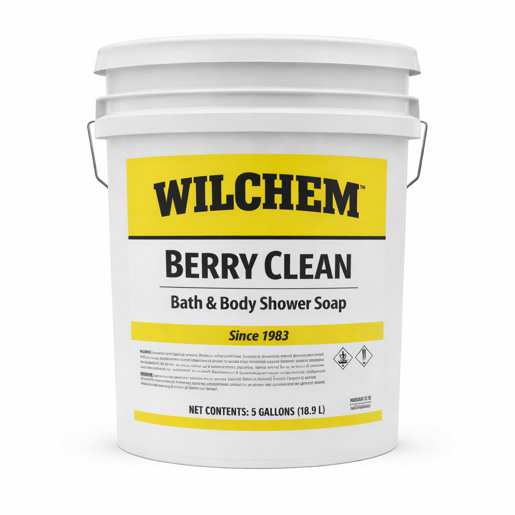 Berry Clean Bath & Body Shower Soap