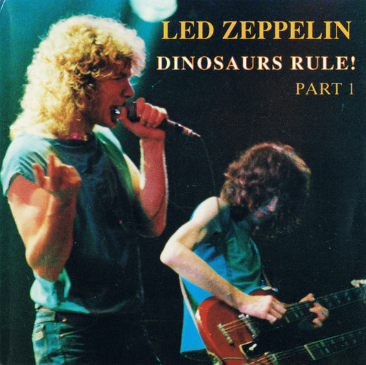 Dinosaurs Rule! Part 1  & 2 Flying Disc Music Out Of Print