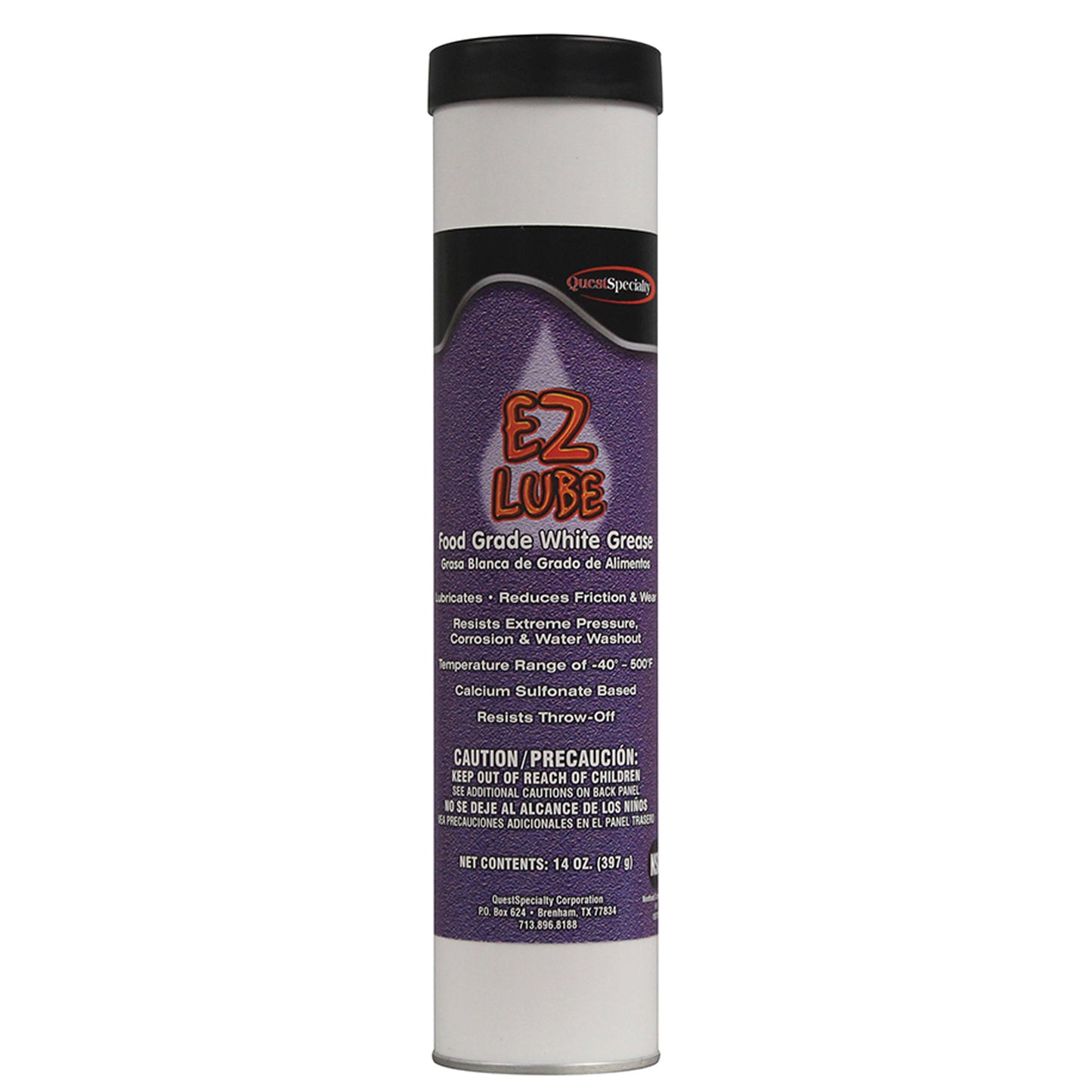EZ LUBE Food Grade White Tube Grease