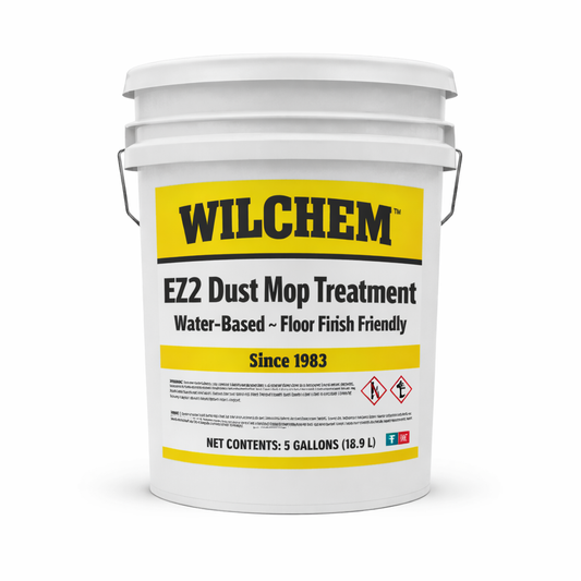 EZ2 Dust Mop Treatment Water-Based Floor Finish Friendly