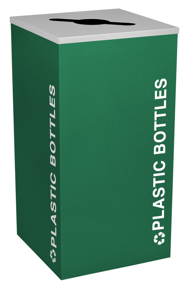 Classic Kaleidoscope 24-Gallon Square Receptacle