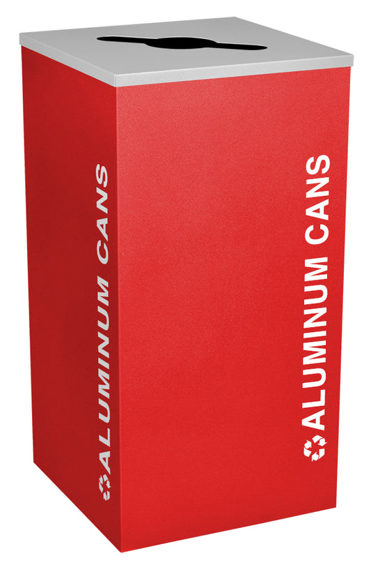 Classic Kaleidoscope 24-Gallon Square Receptacle