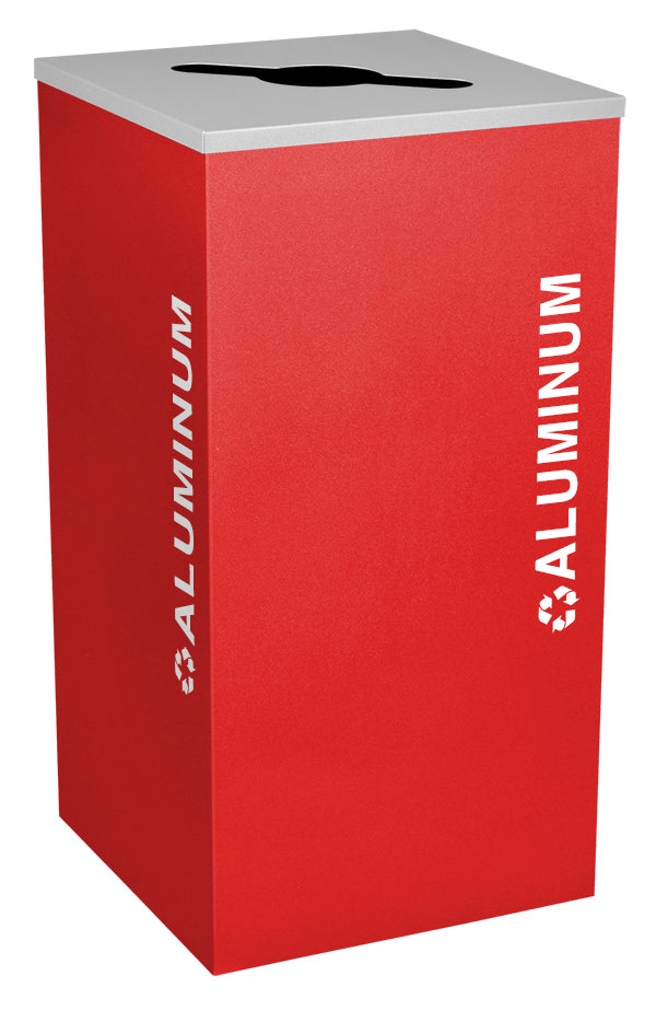 Classic Kaleidoscope 24-Gallon Square Receptacle