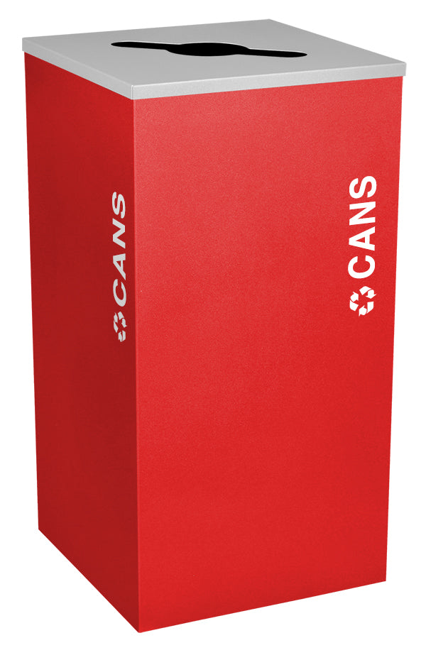 Classic Kaleidoscope 24-Gallon Square Receptacle