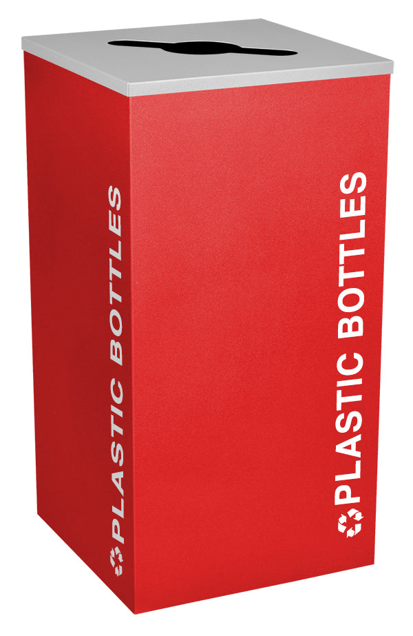 Classic Kaleidoscope 24-Gallon Square Receptacle