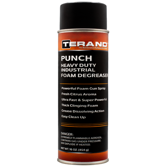 Terand Punch Cling Foam Degreaser