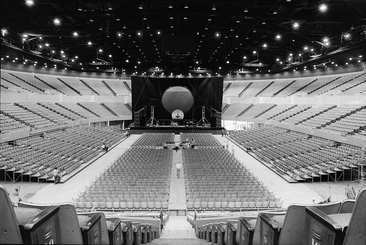 Pink Floyd Stage At The Los Angeles Sports Arena April 26, 1975
