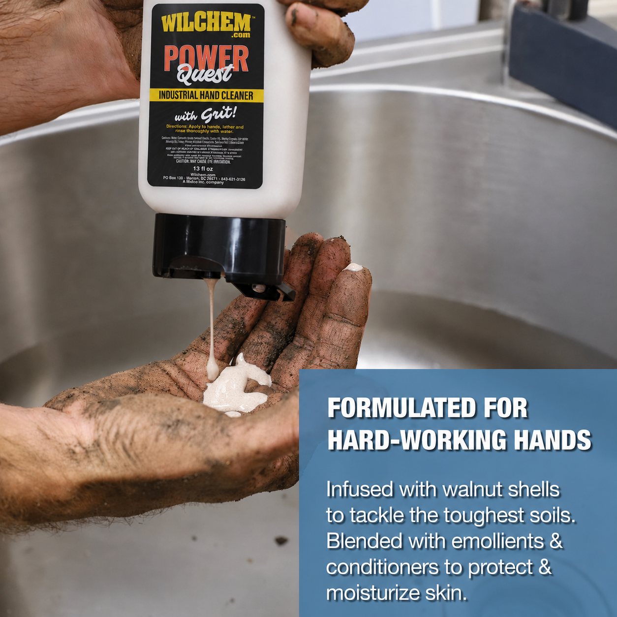 Wilchem Power Quest Industrial Hand Cleaner