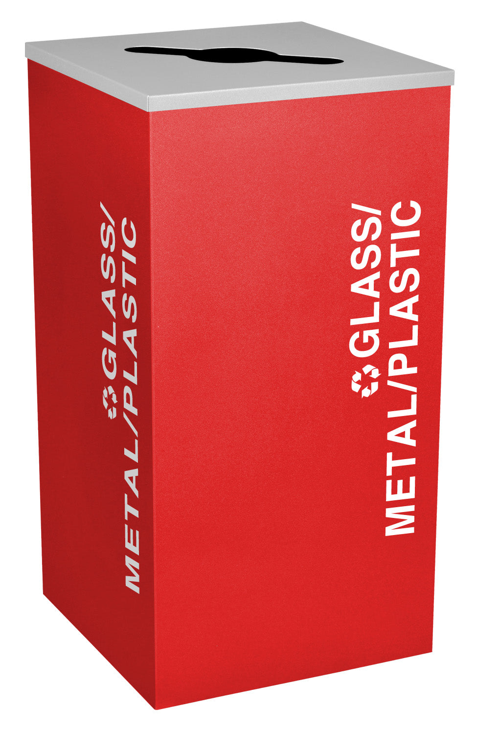 Classic Kaleidoscope 24-Gallon Square Receptacle
