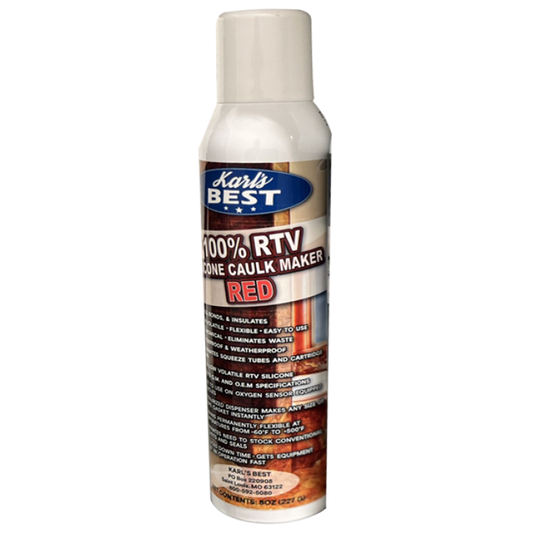 Karl's Best 100% RTV Silicone - Red