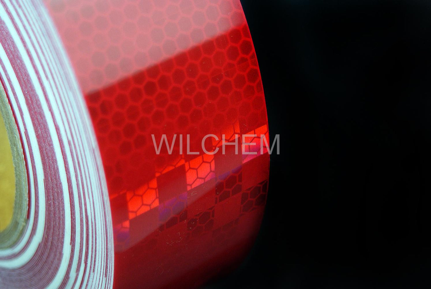 Heskins DOT Reflective Sealed Microprismatic Tape. Sealed micro prismatic DOT tape utilizes micro prism technology to create exceptional retroreflective performance.