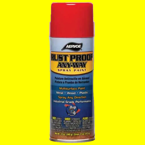Rust Proof Any-Way Spray Paint Multi-colors Available