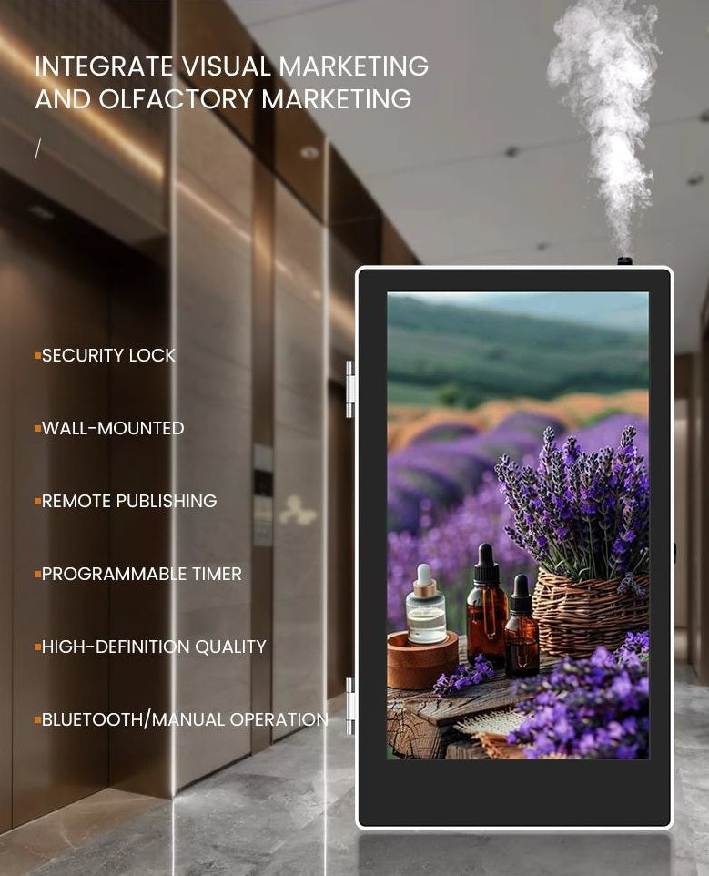 18.5 Inch LCD High Resolution Monitor & Aroma Diffuser
