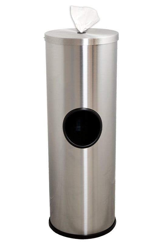 Sanitizing Wipe Dispenser & Receptacle