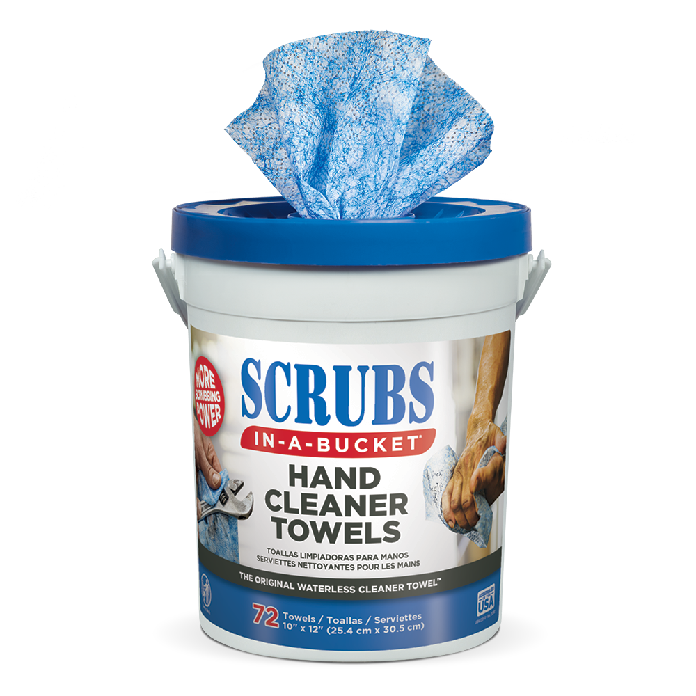 SCRUBS In A Bucket Hand Cleaner Towels