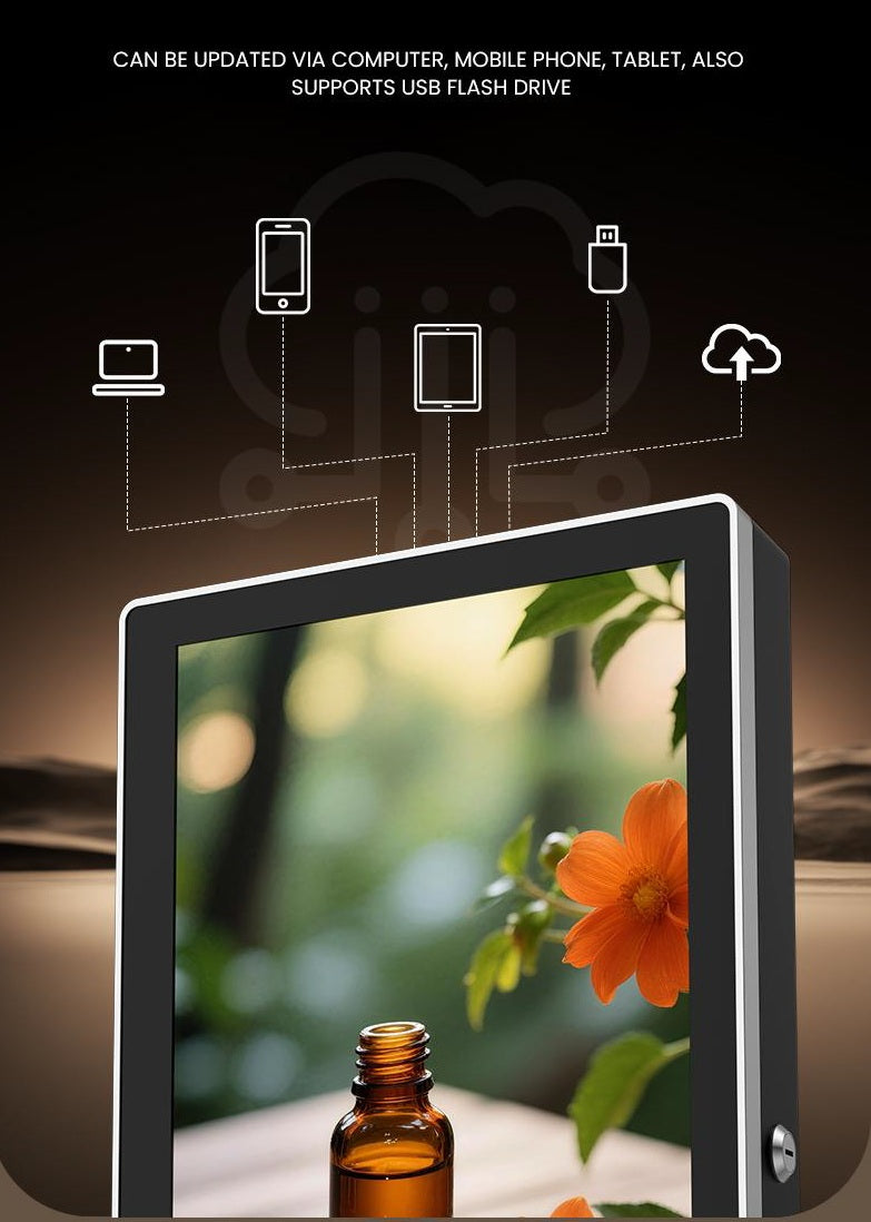 18.5 Inch LCD High Resolution Monitor & Aroma Diffuser