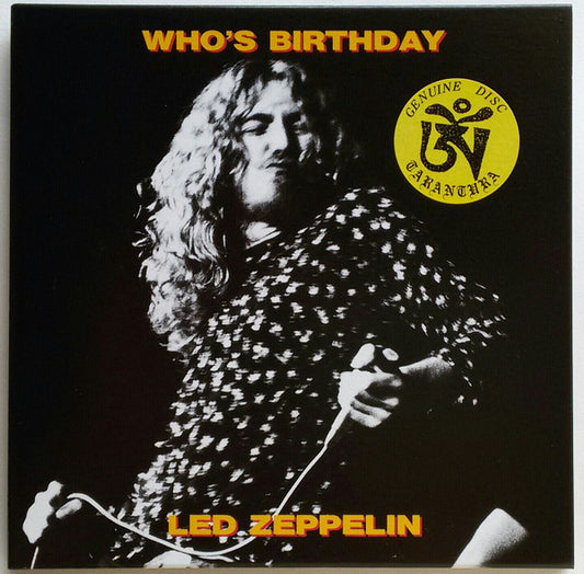 Who's Birthday Tarantura Out Of Print