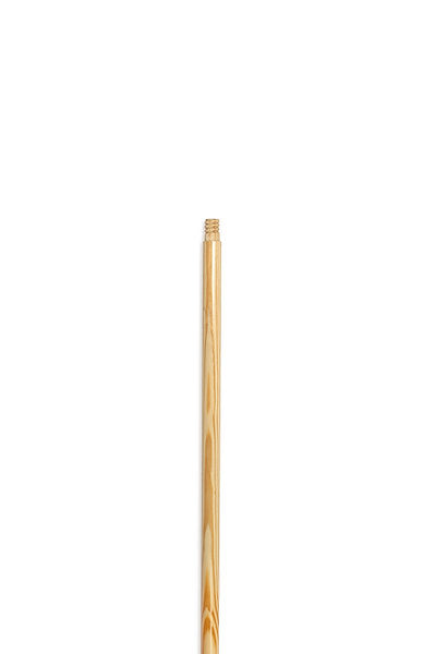 Carolina  Mop HANDLE WOOD THREADED is made of lacquered wood and available in three lengths: 48", 54" and 60". 