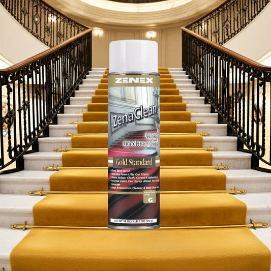 ZenaClean Thick Dry Foaming Carpet Cleaner-Inverted Spray