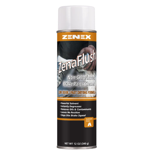 ZenaFlush Non-Chlorinated, Low Odor Brake Cleaner