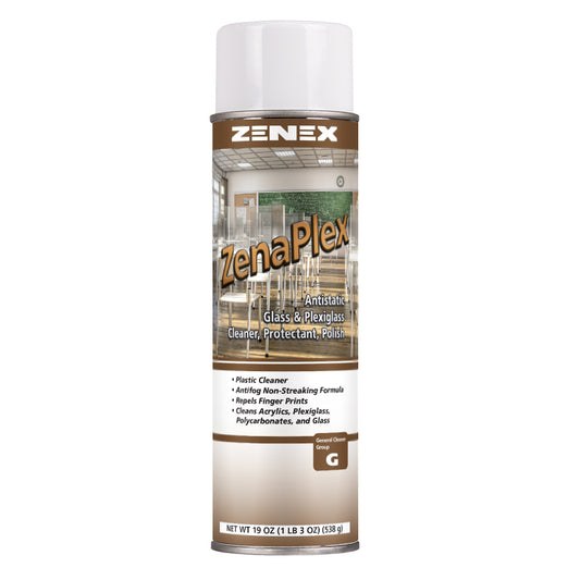 ZenaPlex Anti-Static & Plexiglass Cleaner, Protectant & Polish