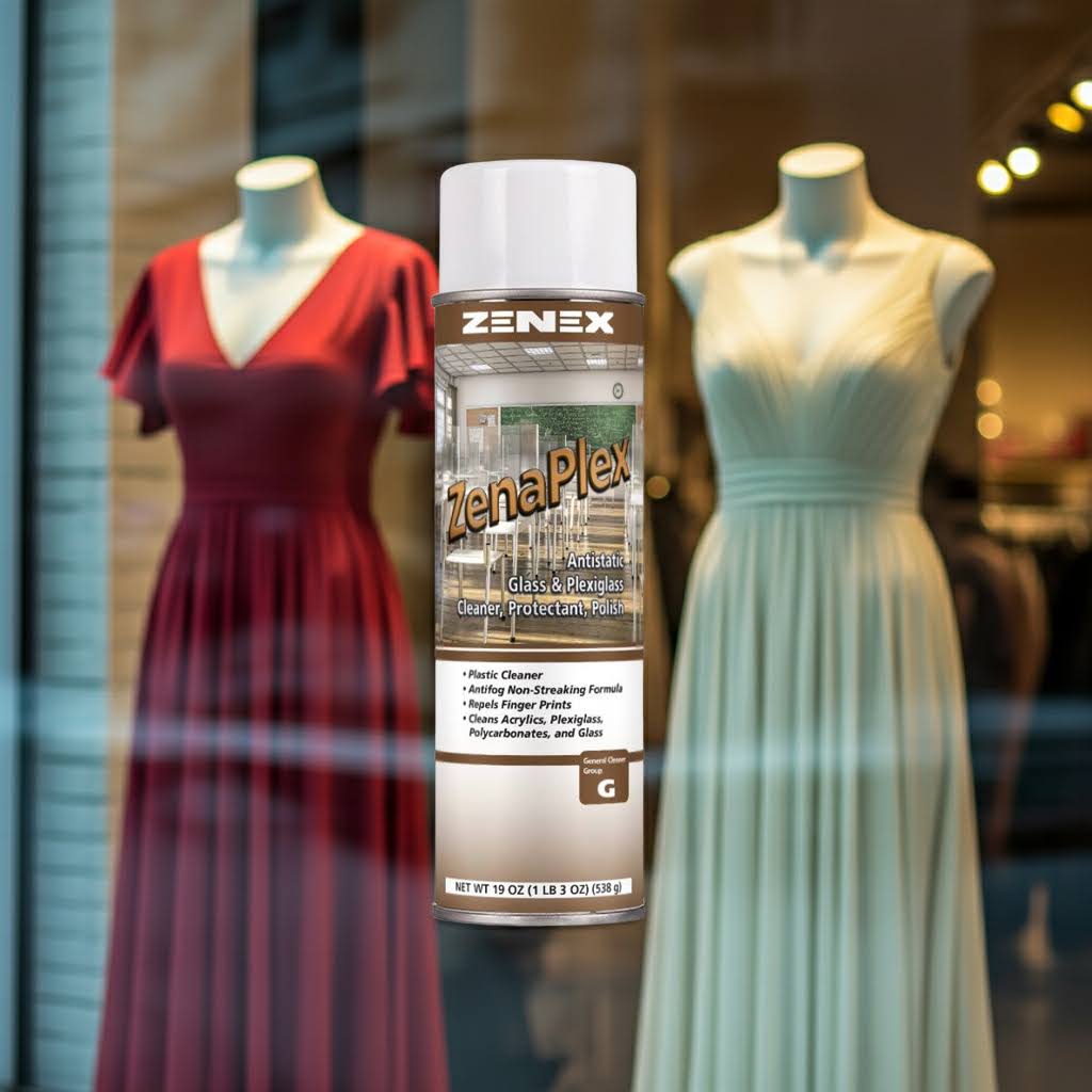ZenaPlex Anti-Static & Plexiglass Cleaner, Protectant & Polish