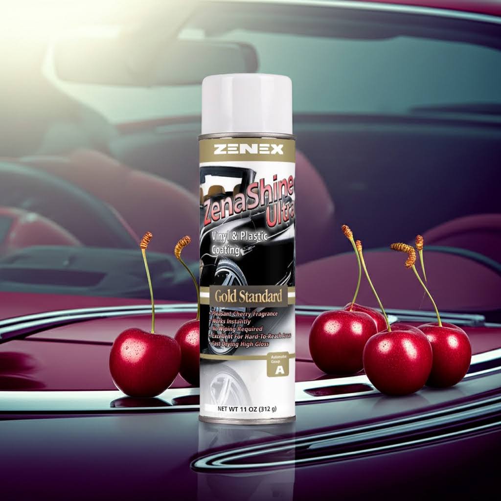 ZenaShine Ultra-Cherry Scented Vinyl Plastic Coating