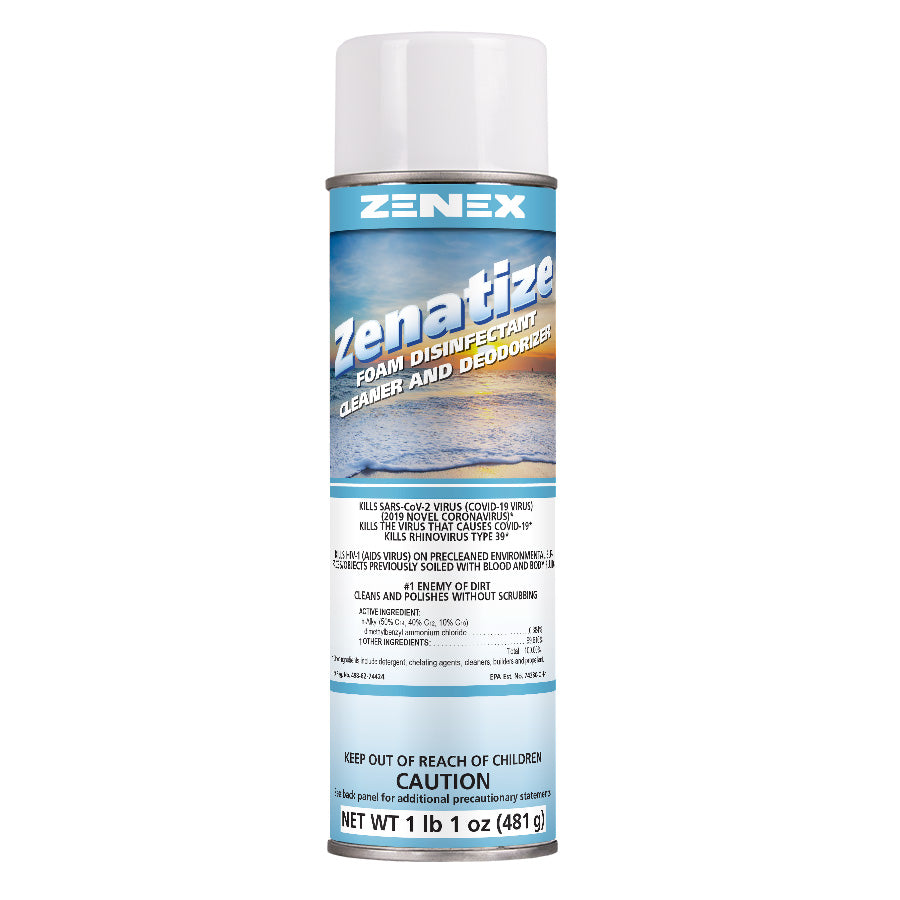 Zenatize Foam Disinfectant Foaming Cleaner Fresh Scent