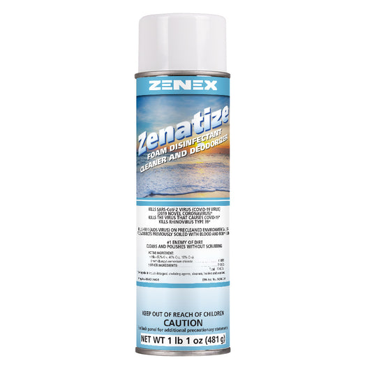 Zenatize Foam Disinfectant Foaming Cleaner Fresh Scent