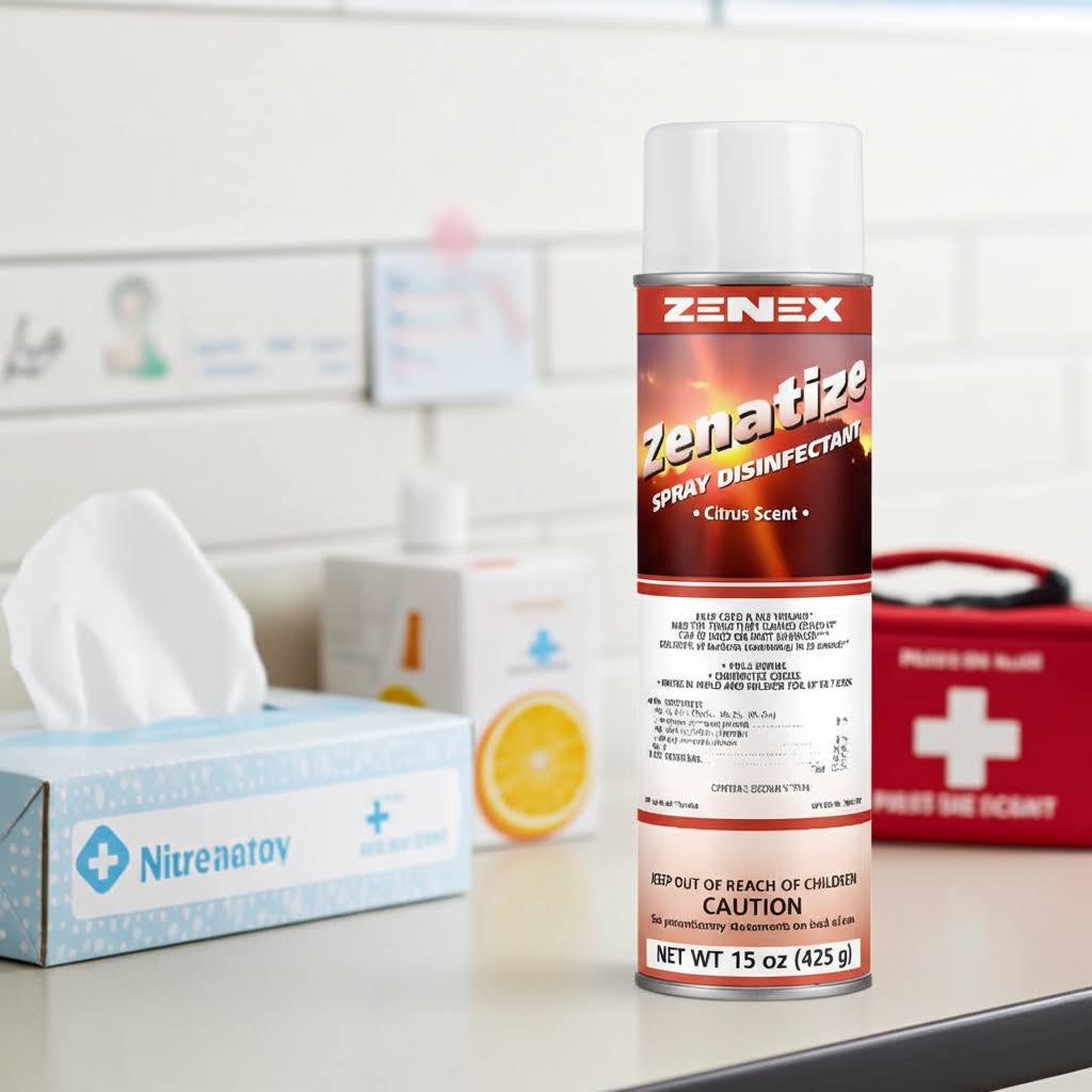 Zenatize Citrus Disinfectant Disinfectant Spray & Deodorant Citrus Sce ...