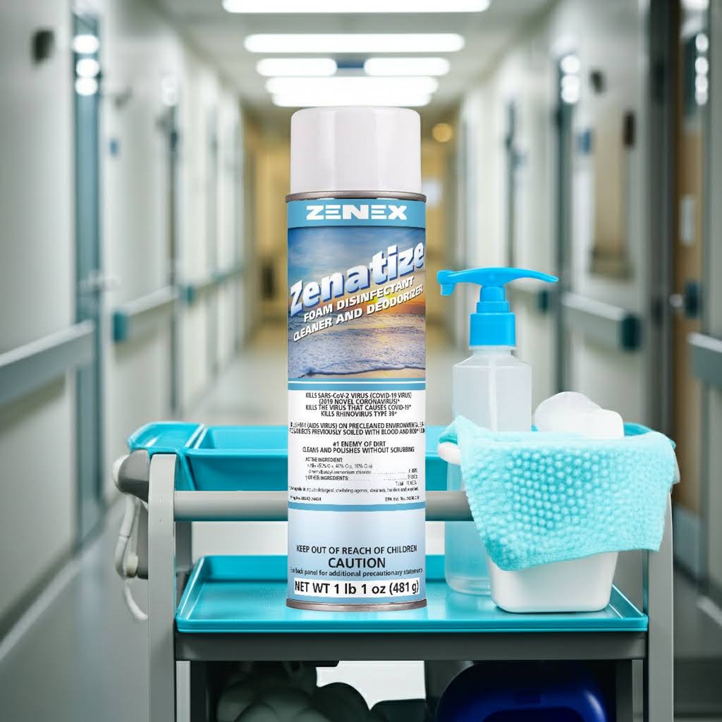 Zenatize Foam Disinfectant Foaming Cleaner Fresh Scent