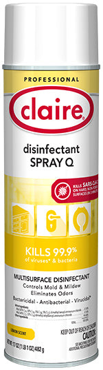 Disinfectant Spray Q Lemon Scent