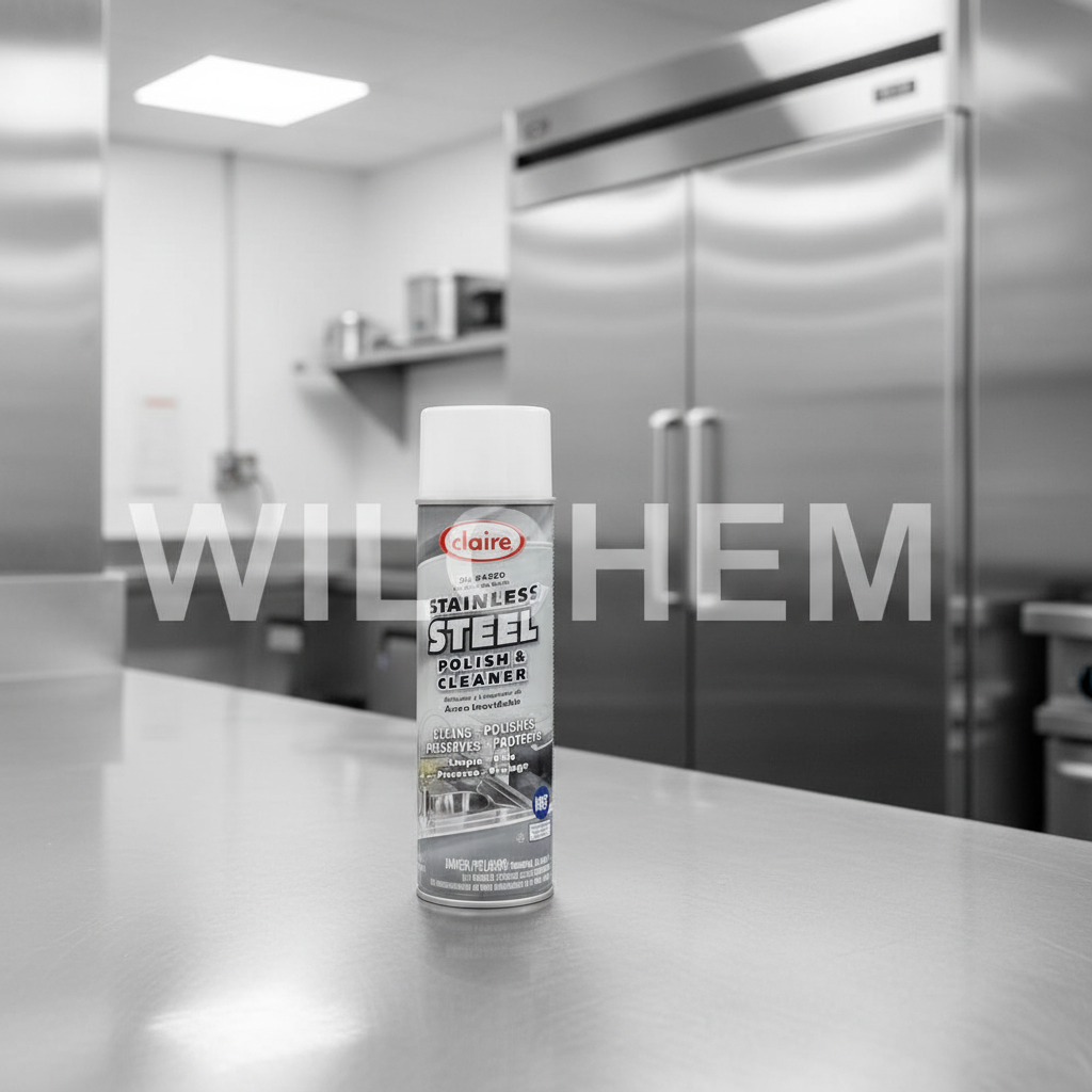 Claire CL-841 Stainless Steel Polish & Cleaner - Wilchem Watermarked