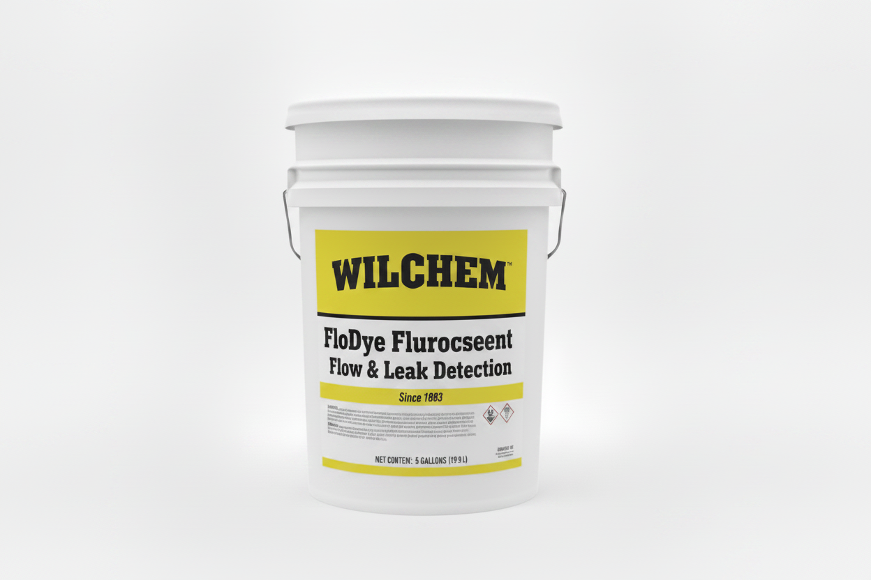 FloDye Fluorescent Pail Label - Fixed