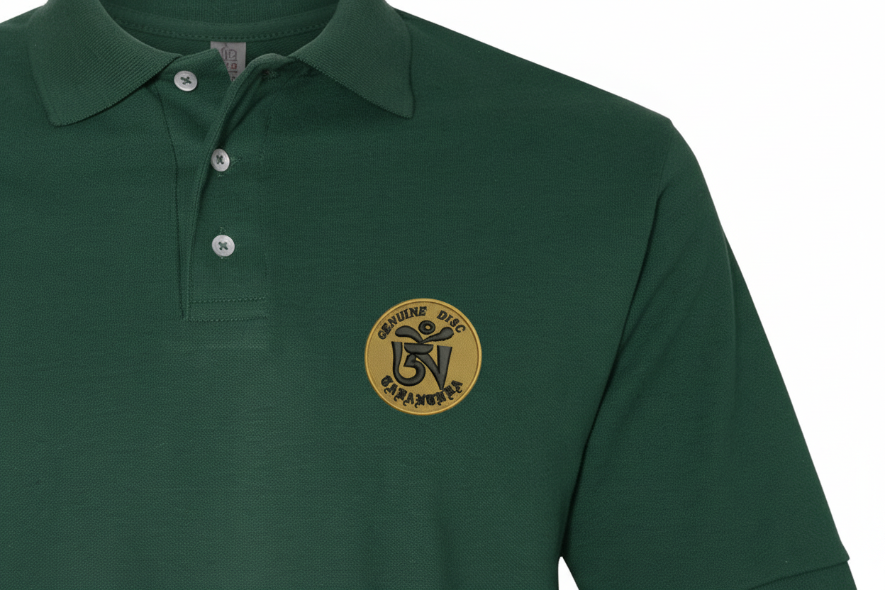 Forest Green Polo with Tarantura Logo