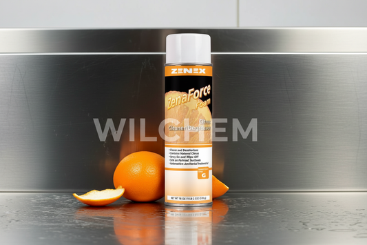 Zenaforce Foam Citrus Foaming Cleaner Image 1 - Wilchem Watermarked 12%