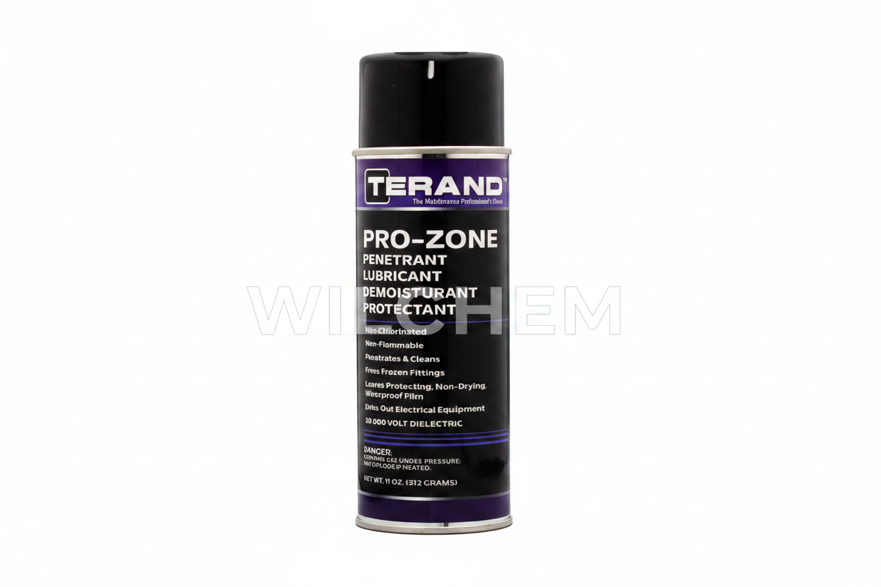 Terand Pro-Zone Penetrating Lubricant - White BG - Wilchem Watermarked 12%