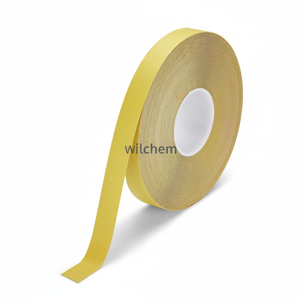 PermaRoute marking tape Fluorescent Yellow 2x98 with Wilchem watermark
