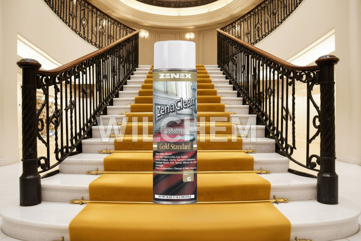 Zenaclean Thick Dry Foaming Carpet Cleaner Image 1 - Wilchem Watermarked 10%