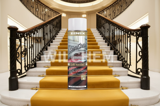 Zenaclean Thick Dry Foaming Carpet Cleaner Image 1 - Wilchem Watermarked 10%