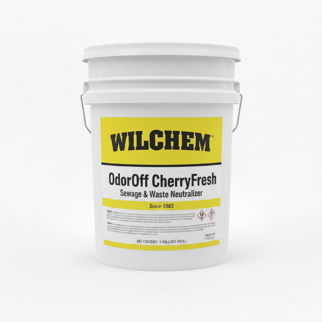 OdorOff CherryFresh Sewage & Waste Neutralizer 5-Gallon Pail