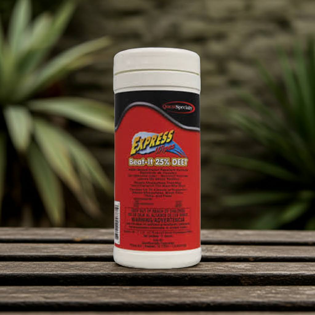 EXPRESS WIPES Beat-It 25% DEET