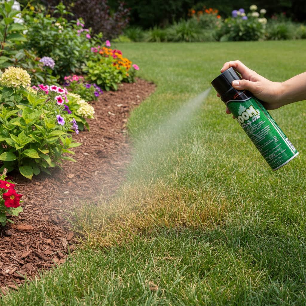 DOOM Weed Killer 2,4-D Bromacil Inverted Valve