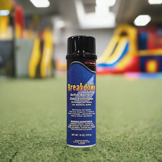 BREAKDOWN Active Bacteria Removes Organic Odors Inverted Valve