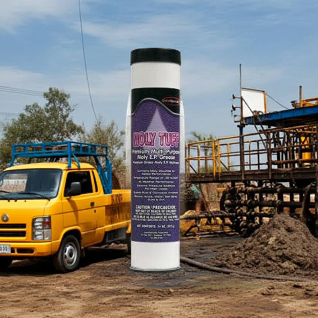 MOLY TUFF Calcium Sulfonate-Based Multi-Purpose Moly Black Tube Grease