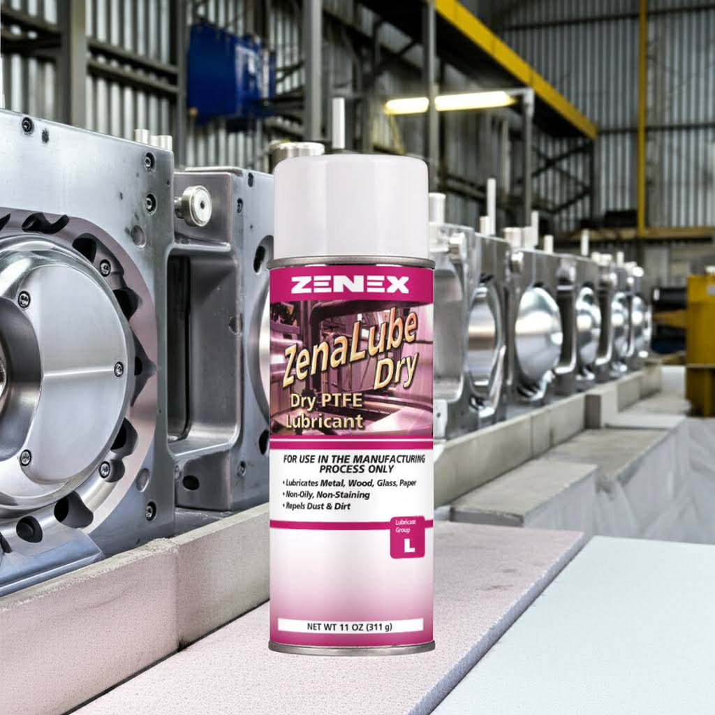 ZenaLube Dry PTFE Lubricant and Release Agent