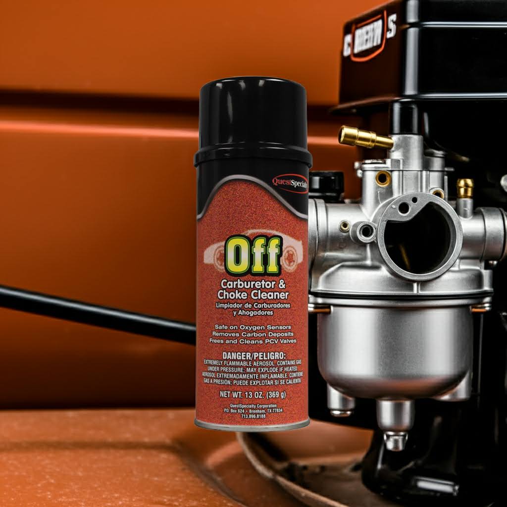 OFF Cleans & Frees Moving Parts On Carburetor PCV Valves